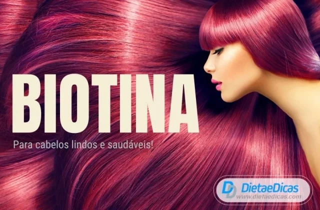 Biotina para cabelos lindos e saudáveis | Wiki da Saúde