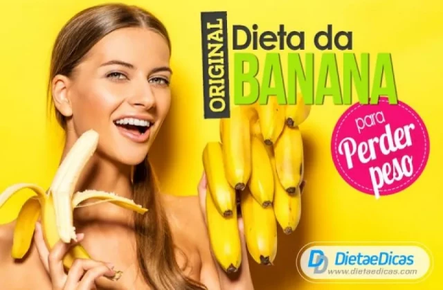 dieta da banana, dieta da banana como fazer, dieta da banana cardápio, dieta da banana emagrece