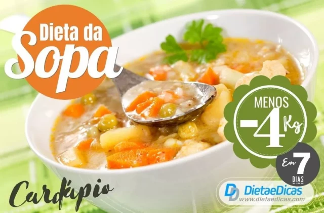 Dieta da Sopa: como fazer e cardápio | Wiki da Saúde