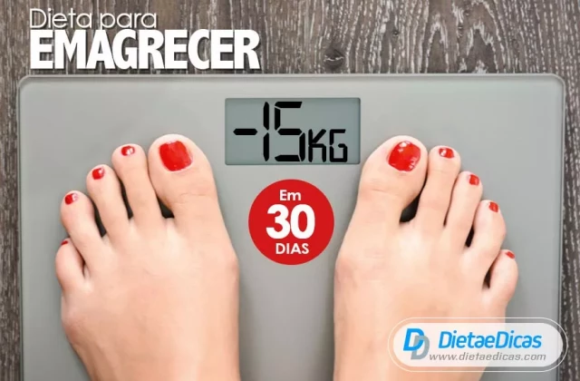 Dieta para emagrecer: 15kg em 30 dias | Wiki da Saúde