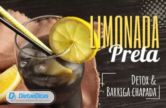 Limonada preta: receita para eliminar as toxinas | Wiki da Saúde
