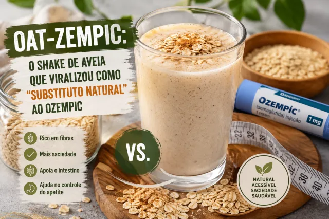 Oat-Zempic O shake de aveia natrual ozempic