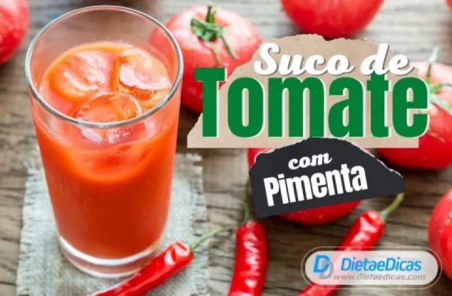suco de tomate, suco de tomate benefícios, suco de tomate caseiro, suco de tomate emagrece