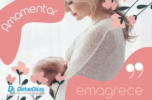 amamentar emagrece Ilustração de amamentar emagrece
