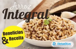 Ilustração de Um prato com arroz integral cozido