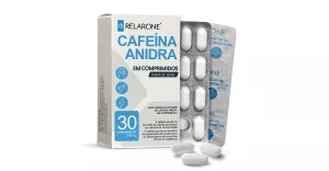Cafeína Anidra Relarone Ilustração de Cafeína Anidra Relarone