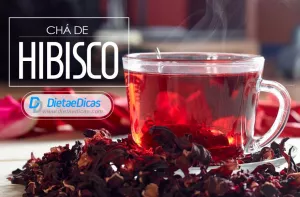 chá de hibisco Ilustração de chá de hibisco