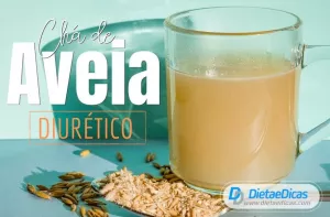 cha diuretico de aveia Ilustração de cha diuretico de aveia