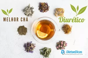 Chá diurético Ilustração de Chá diurético