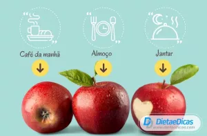 Detox com maçã Ilustração de Detox com maçã