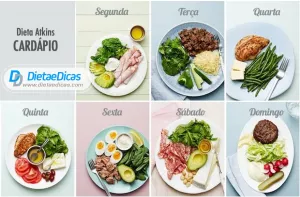 Dieta Atkins modificada Ilustração de Dieta Atkins modificada