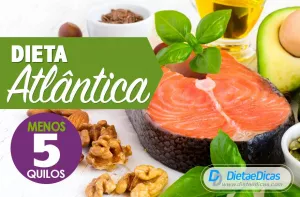 dieta atlântica Ilustração de dieta atlântica