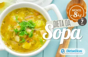 Dieta da sopa Ilustração de Dieta da sopa