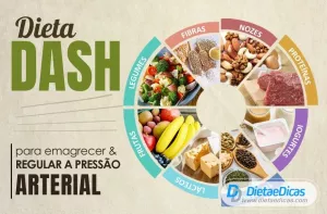 Dieta DASH Ilustração de Dieta DASH