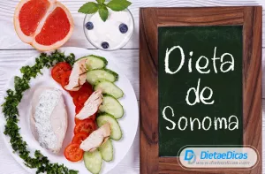 dieta de sonoma Ilustração de dieta de sonoma