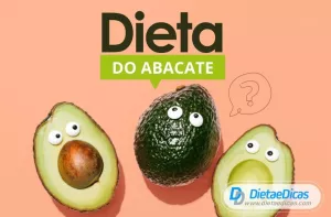Dieta do abacate Ilustração de Dieta do abacate