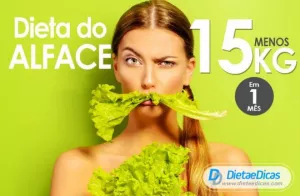 dieta do alface Ilustração de dieta do alface