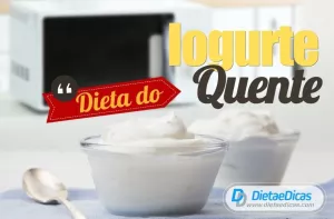 dieta do iogurte quente Ilustração de dieta do iogurte quente