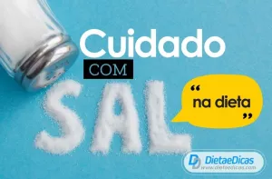 dieta do sal Ilustração de dieta do sal