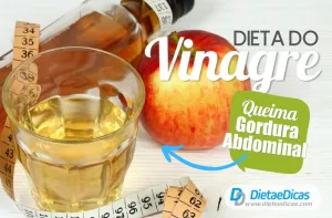 Copo com Vinagre de Maçã e Fita Métrica Ilustração de Copo com Vinagre de Maçã e Fita Métrica
