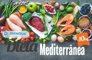dieta mediterrânea Ilustração de dieta mediterrânea