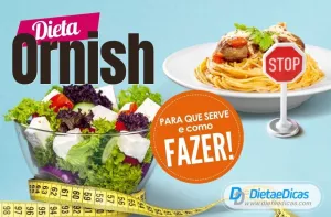 dieta ornish Ilustração de dieta ornish