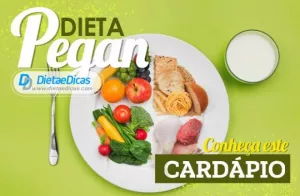 dieta pegan Ilustração de dieta pegan