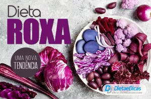 dieta roxa Ilustração de dieta roxa