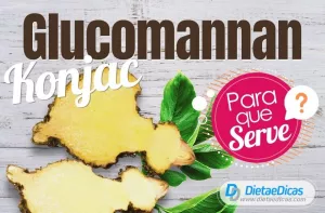 Batata Konjac Glucomannan Ilustração de Batata Konjac Glucomannan