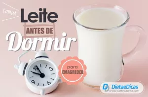leite antes de dormir emagrece Ilustração de leite antes de dormir emagrece