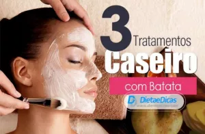 mascara facial de batata Ilustração de mascara facial de batata