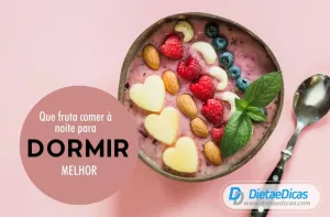 Ilustração de Frutas que devemos comer a noite para dormir melhor