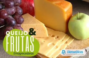 queijo e frutas para inibir o apetite Ilustração de queijo e frutas para inibir o apetite
