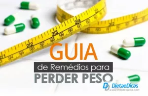 Ilustração de remedio para perder peso