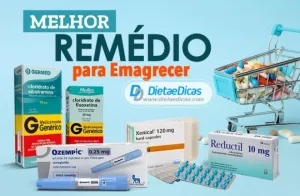 6 opções dos melhores remédios para emagrecer Ilustração de 6 opções dos melhores remédios para emagrecer
