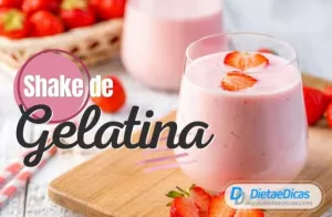 shake de gelatina Ilustração de shake de gelatina