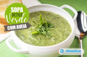 sopa detox Ilustração de sopa detox