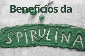 spirulina para emagrecer Ilustração de spirulina para emagrecer