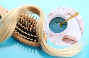 Spirulina para o cabelo Ilustração de Spirulina para o cabelo