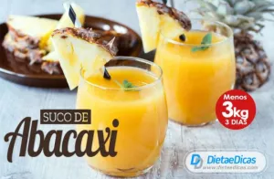 suco de abacaxi Ilustração de suco de abacaxi