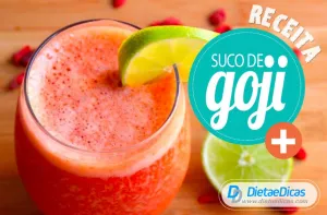 suco de goji detox Ilustração de suco de goji detox