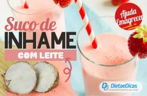 suco de inhame com leite Ilustração de suco de inhame com leite