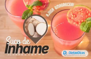 suco de inhame Ilustração de suco de inhame