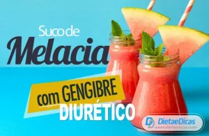 Suco de melancia e gengibre diurético Ilustração de Suco de melancia e gengibre diurético