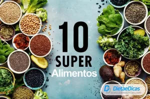 Superalimentos para perder peso Ilustração de Superalimentos para perder peso