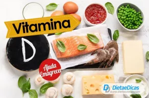 vitamina D emagrece Ilustração de vitamina D emagrece